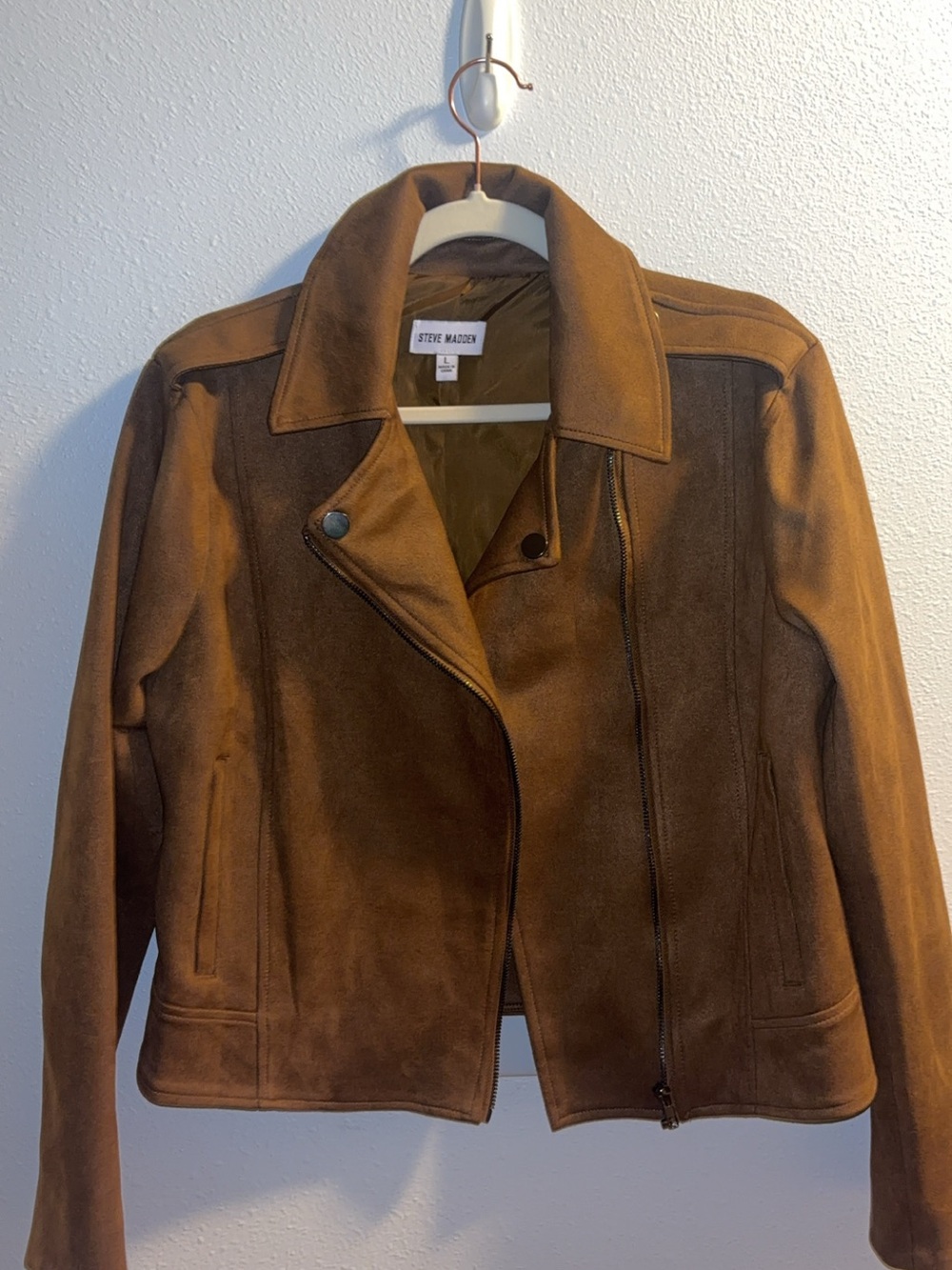 Steve Madden Brown Suede Jacket (W’s L)